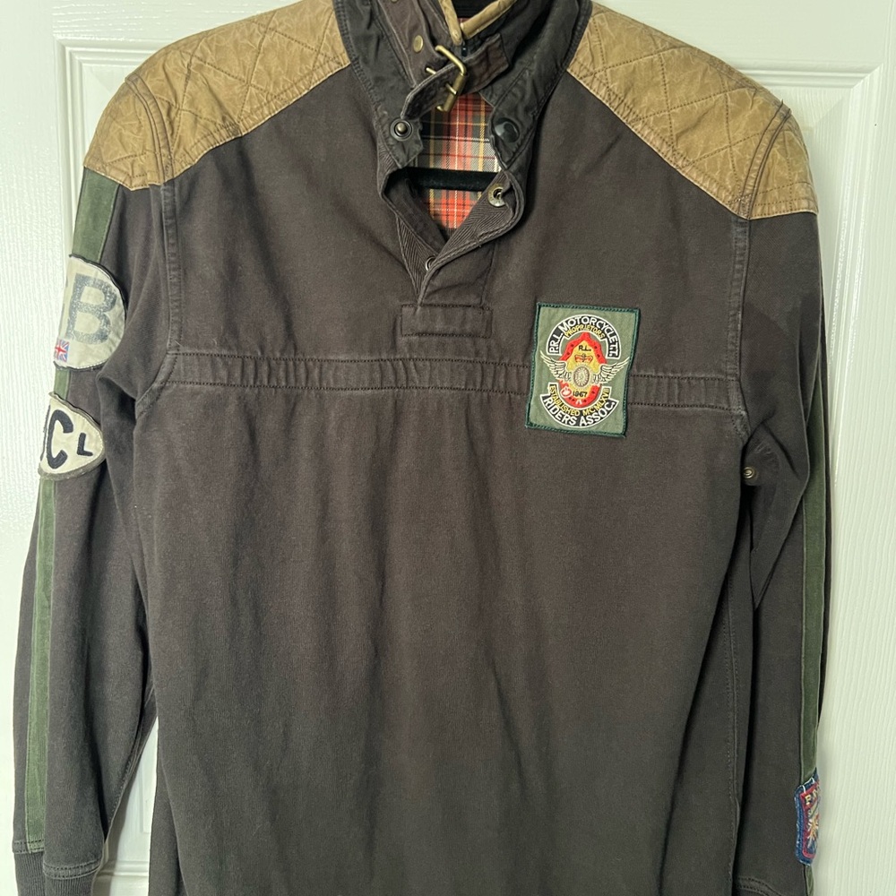 RARE Vintage Polo Ralph Lauren Motorcycle Club Ruby Shirt- Limited Edition - Picture 8 of 13